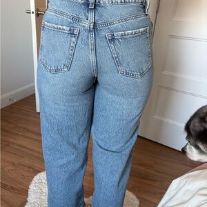 Garage baggy Blue Women's Jeans